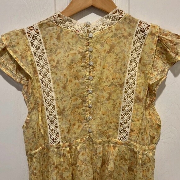 Free People one Eva cotton tunic size small NWOT - Picture 7 of 14